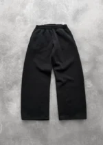 Akimbo STRAIGHT-LEG SWEATPANTS - HEATHER GREY front view with relaxed straight-leg fit
