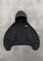 Akimbo Range Hoodie - Black front view