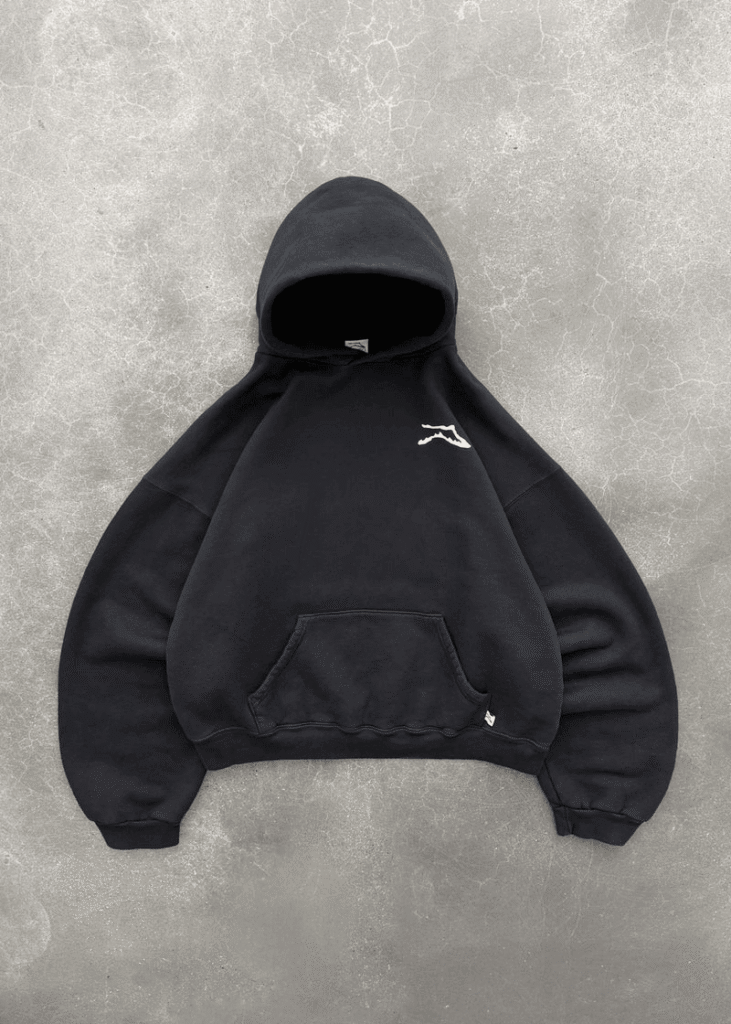 Akimbo Range Hoodie - Black front view