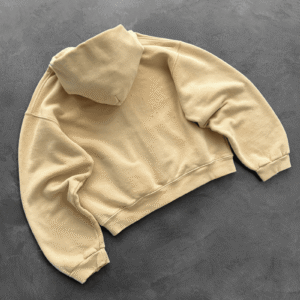 Akimbo ZIP-UP HOODIE Sun Faded Yellow casual streetwear hoodie