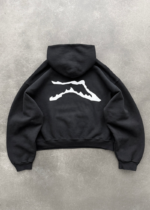 Akimbo Range Hoodie - Black back view