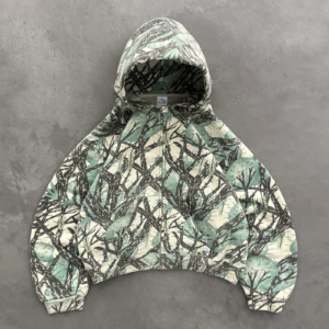 Akimbo Zip-Up Hoodie Mojave Camo front view