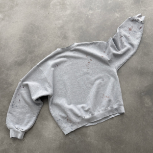 Akimbo Crewneck Watch-Peeker Heather Grey back view
