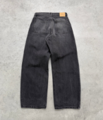 AKIMBO BAGGY 5 POCKET JEAN - FADED BLACK back view