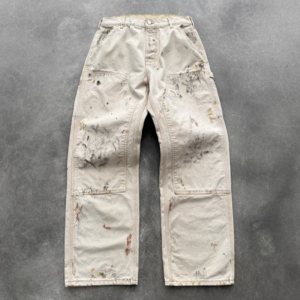 Akimbo Canvas Double Knee - Painter Pants front view