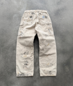 Akimbo Canvas Double Knee - Painter Pants back view