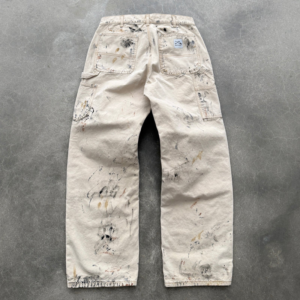 Akimbo Canvas Double Knee - Painter Pants back view