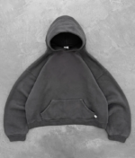 Akimbo Hoodie - Charcoal front view