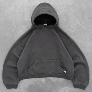 Akimbo Hoodie - Charcoal front view