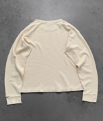 AKIMBO THRASHED THERMAL LONGSLEEVE - NATURAL back view