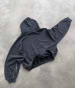 AKIMBO WATCH-PEEKER HOODIE faded black back view