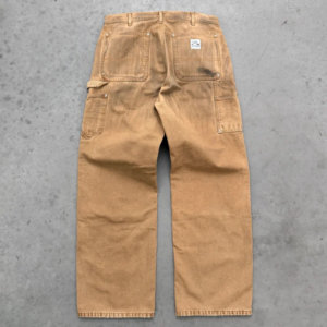 AKIMBO CANVAS DOUBLE KNEES - DIRTY TAN back view