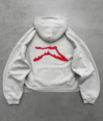 Akimbo Hoodie University Of Utah - Old English back view