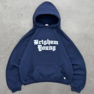 Akimbo Hoodie Byu - Old English front view
