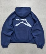 Akimbo BYU Old English hoodie back view