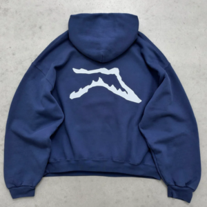 Akimbo BYU Old English hoodie back view