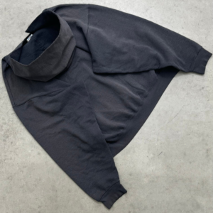 Akimbo Sun Faded Black Honda Hoodie-2000s back view