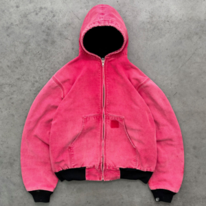 Akimbo Sun Faded Red/Pink Carhartt Active Jacket-1990s front view
